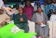 CONFUSION AS PETER OBI ATTENDS APM PRESIDENTIAL CANDIDATE’S CAMPAIGN OFFICE INAUGURATION IN ABUJA (VIDEOS)