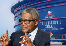 DANGOTE REFINERY ‘ABSORBING 20% OF CRUDE OIL ESCALATION’
