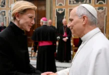 ##Pope Leo welcomes Hollywood Stars To The Vatican