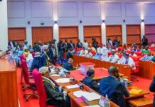 ###SENATE DIVIDED ON OMOKRI NOMINATION DUE TO CALLING TINUBU DRUG BARON.