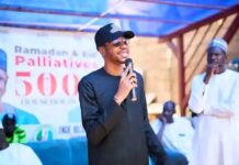 ENGR. HUZAIFA USMAN DISTRIBUTES RICE TO OVER 500 RESIDENTS IN KADUNA NORTH