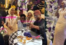HE’S BLENDING’: VIDEO SHOWS GOV. SANWO-OLU STRUGGLING WITH SONG LYRICS AT THE LAUNCH OF TIWA SAVAGE’S MUSIC FOUNDATION