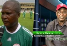 FORMER SUPER EAGLES MIDFIELDER AND YOUNGEST AFCON WINNER HENRY NWOSU DIES AT 62