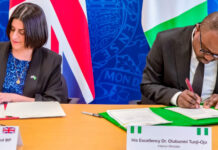 NIGERIA, UK SIGN MOUS ON MIGRATION, BORDER SECURITY, BUSINESS VISAS