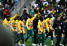 SENEGAL PARADE AFCON TROPHY AT STADE DE FRANCE, DESPITE BEING STRIPPED OF TITLE