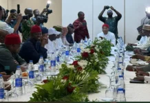 APC GOVERNORS VISIT TINUBU, HOLD CRUCIAL MEETING IN LAGOS AHEAD PARTY PRIMARIES
