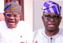 FAYOSE’S BROTHER THROWS SHADE, SAYS EX-EKITI GOVERNOR READY TO ‘CARRY WIKE’S BAG’ FOR MONEY (VIDEO)