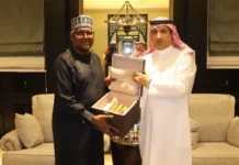 DANGOTE MEETS SAUDI ENVOY: FRESH PUSH TO DEEPEN NIGERIA–SAUDI TRADE TIES