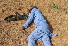 ISWAP BURIES 30 FIGHTERS KILLED BY NIGERIAN AIR FORCE AIRSTRIKES IN BORNO (VIDEO)