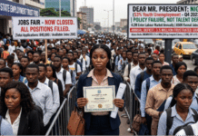 NIGERIA’S JOBS CRISIS: GRADUATES SURGE AS POLICY FAILURES SHRINK OPPORTUNITIES