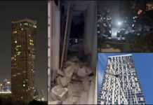 MOSCOW TENSION: UKRAINIAN DRONE SLAMS LUXURY HIGH-RISE AHEAD OF VICTORY DAY