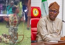 ‘I HAVE 4 GRANDCHILDREN WHO ARE IN NURSERY SCHOOL, AND MY SON’S WIFE, WHO IS A TEACHER BEING KIDNAPPED’: ELDERLY WOMAN BEGS GOV SEYI MAKINDE
