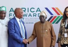 NIGERIA TO HOST 2026 CAF AWARDS AS TINUBU MEETS PRESIDENT MOTSEPE IN NAIROBI