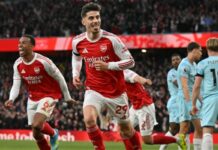 ARSENAL ONE WIN AWAY FROM PREMIER LEAGUE GLORY AFTER CRUSHING BURNLEY