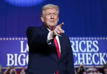 TRUMP MAKES LATE-NIGHT ENDORSEMENTS IN SIX STATES AHEAD OF TUESDAY PRIMARIES, INCLUDING CALIFORNIA