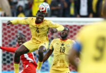GHANA BEAT PANAMA 1-0 IN WORLD CUP OPENER