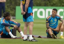LAMINE YAMAL, PEDRO PORRO SIT OUT SPAIN TRAINING AHEAD OF ARGENTINA FINAL