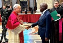 I LOOK FORWARD TO RECEIVING POPE LEO XIV, TINUBU TELLS VATICAN DIPLOMAT
