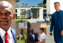 TONY ELUMELU’S ₦25BN LAGOS MANSION STUNS US INTERVIEWER JAMES: “THIS LOOKS LIKE BEVERLY HILLS”