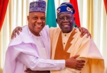 TINUBU RETAINS SHETTIMA AS RUNNING MATE, SETS APC ON COURSE FOR 2027 PRESIDENTIAL CONTEST.