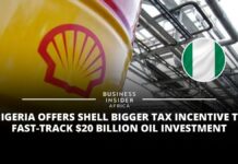 FG APPROVES MAJOR TAX INCENTIVE TO UNLOCK SHELL’S BONGA SOUTHWEST DEEPWATER INVESTMENT