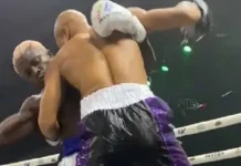 OKOCHA DEFEATS PORTABLE IN DRAMATIC CELEBRITY BOXING REMATCH