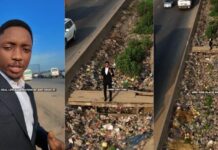 SHOCK AS NIGERIANS TURN LAGOS-IBADAN EXPRESSWAY INTO REFUSE DUMP, PUBLIC TOILET