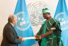 NIGERIA’S AMBASSADOR TO UN REVEALS WHY TINUBU CANNOT BE ARRESTED IF HE VISITS U.S