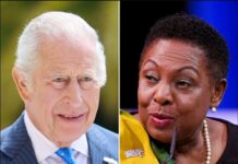 JAMAICAN DELEGATES ARRIVE IN UK TO HAND SLAVERY REPARATIONS PETITION TO KING CHARLES