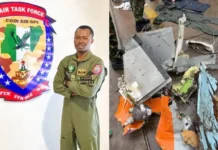 ‘HE GOT MARRIED TWO WEEKS AGO’: SQUADRON LEADER AHAM MAN-UGWUEJE IDENTIFIED AS PILOT OF CRASHED NAF AIRCRAFT