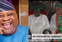 ADELEKE’S SIGNATURE DANCE HONOURS TINUBU AT INAUGURATION OF PCC, VILLA (VIDEOS)